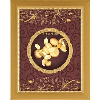 【開運陶源】金箔畫禮品 純金豐實系列-事事如意....20 x 25cm