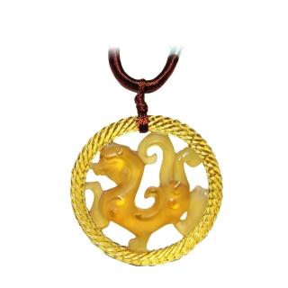 《三卡寶精品》吉上加吉~護身辟邪琉璃項鍊