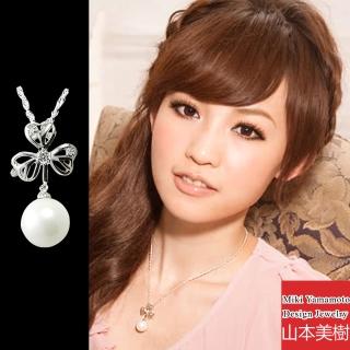 【山本美樹】迷迭香 貝珠奧地利水晶項鍊