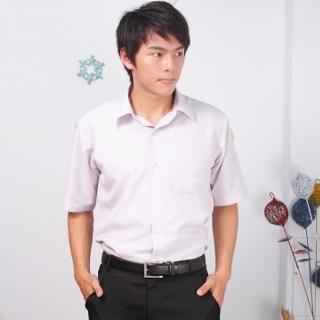 【JIA HUEI】短袖男仕吸濕排momo旅遊網汗襯衫 3158系列 粉紅細條紋(台灣製造)