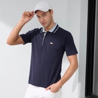紳仕休閒男款短袖POLO衫(36007)