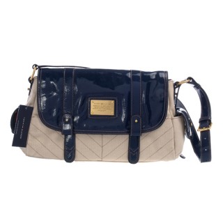 Tommy Hilfiger美式風格中性休閒斜肩包灰) TOMMY L199419 NTNV