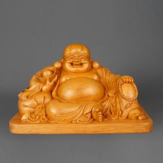 【荒木雕塑藝品】自在布袋佛