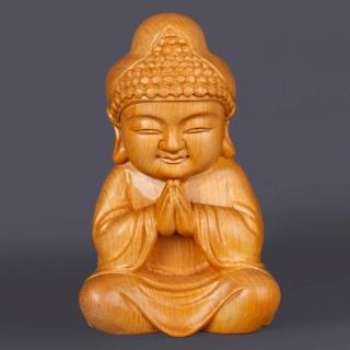 【荒木雕塑藝品】願心童如來