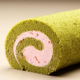 【台灣茶奶茶】抹茶草莓卷 1條/入