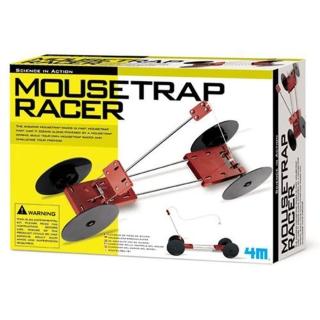 【4M】科學探索系列-趣味捕鼠器改裝賽車 Mousetrap Racer(00-03908)
