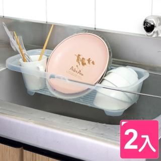 【皇家拿鐵】不鏽鋼流理台伸縮籃2入