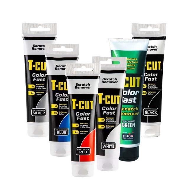 【CarPlan卡派爾】T-CUT Color Fast Scratch Remover 色彩富邦科技刮痕修補劑