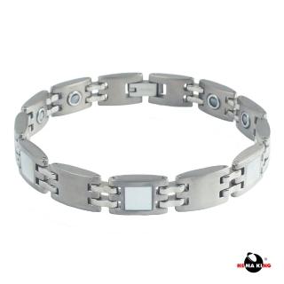 【HEMA KING】雲母貝鈦鍺手鍊(摩登風)