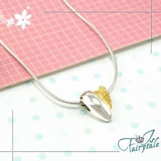 【伊飾童話】寄語心房*金砂純銀項鍊