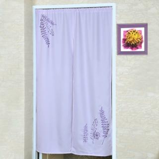 【芸佳】雅韻粉紫繡花門簾