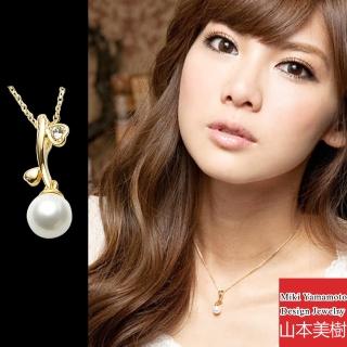 【山本美樹】萌芽  貝寶珠項鍊(金色/銀色)