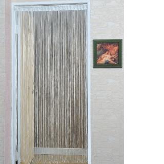 【芸佳】白色珠墜蜜絲簾(145*210)