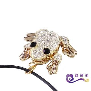 【鑫運來】晶鑽蟾蜍項鍊(時尚開運一把罩)