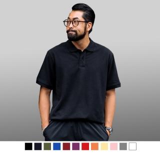 【男人幫．大尺碼館】P0054＊情侶運動休閒風短袖素面POLO衫(20色?7size)