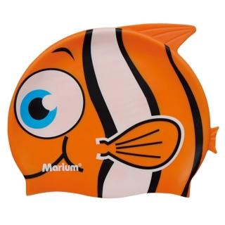【≡MARIUM≡ 】矽膠泳帽-小丑魚 - 兒童尺寸(MAR-7608D)