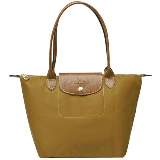 【LONGCHAMP】新色上市長提把尼龍水餃包(小-駱駝色-2605089-226)