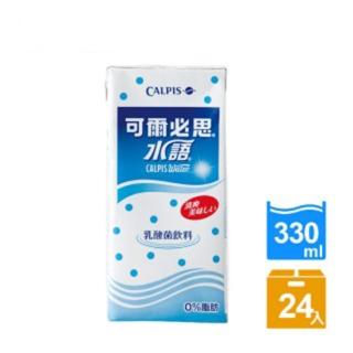【可爾必思】水語乳酸菌發酵乳330ml鋁箔(24入/一箱)