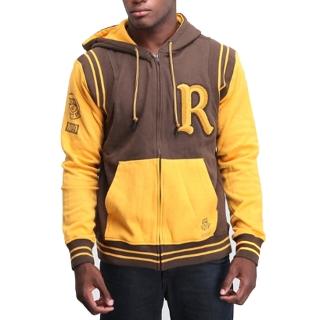 【摩達客】美國進口Rocawear 棕黃R標連帽外套