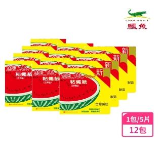 【鱷魚】粘蠅紙5片/盒(12盒)