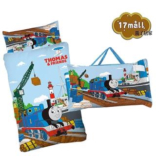 【歡樂湯瑪士-港口篇】幼教兒童睡袋(4*5尺-藍)