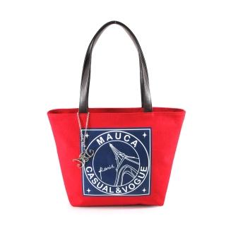 【Mauca】Paris巴黎風情帆布托特包-小(3色)