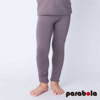 【3M-Parabela】內裡刷毛吸濕快排保暖褲(兒童-灰色)