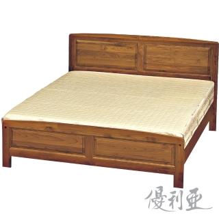 【優利亞-古香樟木色】雙人5尺床架(不含床墊)