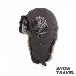 【SNOW TRAVEL】極地保暖遮耳帽(灰色)