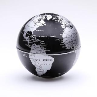 【賽先生科學】自轉地球儀(銀黑)