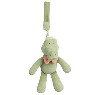 【美國miYim】有機棉推車吊掛娃娃(阿里鱷魚)