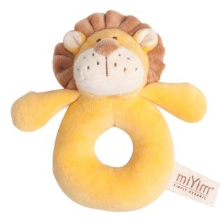 【美國miYim】有機棉手搖鈴(里歐獅子)