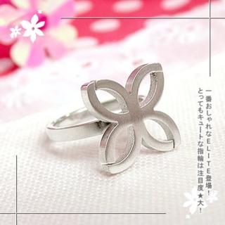 【伊飾童話】永恆預言＊鈦鋼幸運草戒指