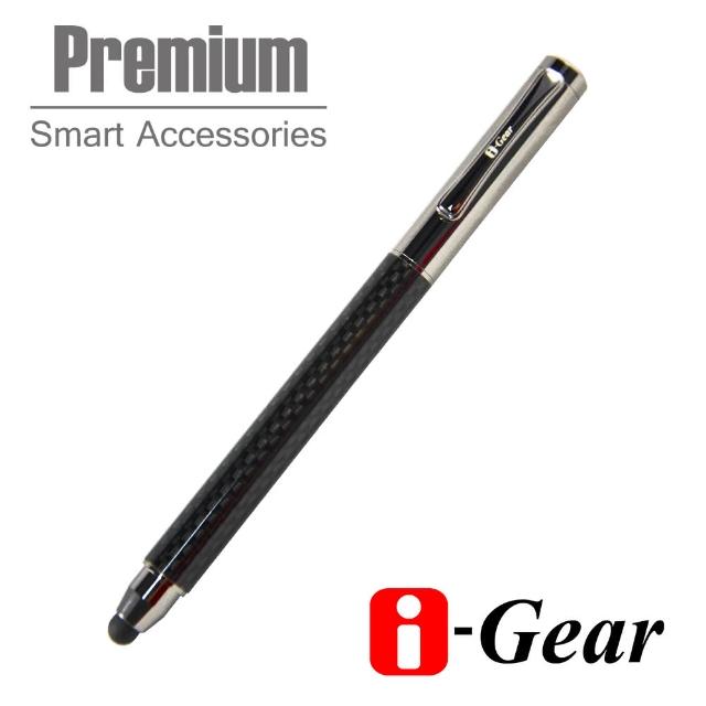 【i-Gemomo購物旅遊ar】Premium碳纖維觸控鋼珠筆*