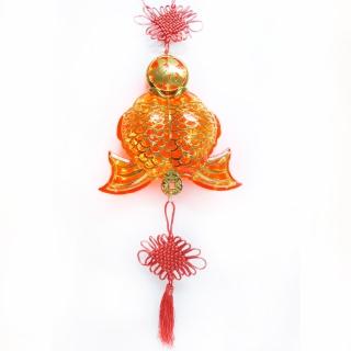 【農曆春節特選】百福雙魚 LED燈串吊飾(附控制器)