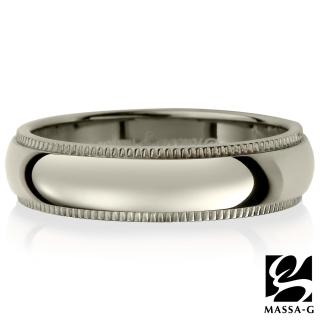 【MASSA-G】DECO系列 真愛光年-宇宙 鈦金男戒-銀
