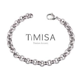 【TiMISA】風之戀 純鈦手鍊(M)