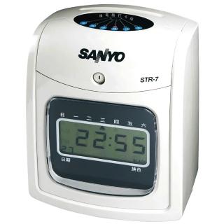 【SANY富邦momo購物台電話O】三洋打卡鐘(STR-7)