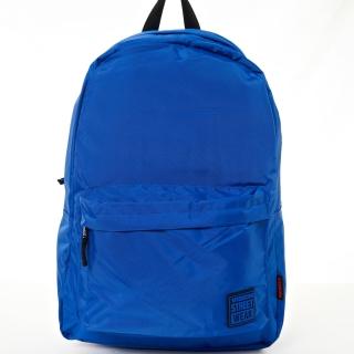 【VISION STREET WEAR】潮牌時尚多色運動休閒雙肩後背包(寶藍 VB2031L)