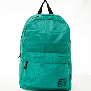 【VISION STREET WEAR】潮牌時尚多色運動休閒雙肩後背包(綠 VB2031G)