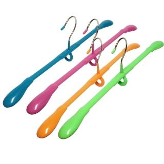 【wepon】正宗臺製超彈力衣架超值20支組(馬卡龍系)