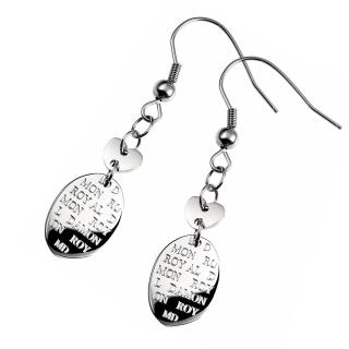 【ROYAL DAMON 羅亞戴蒙】無可替代 耳環 圓(KE050)