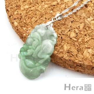 Hera頂級A貨翡翠項鍊-生肖龍