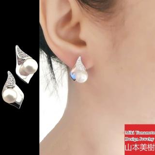 【山本美樹】擁護珍心 淡水珍珠耳環