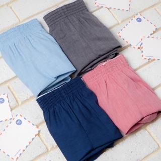 【MORINO】台灣製耐用織帶素色小內褲-男童(6件組)