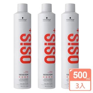 【Schwarzkopf 施華蔻】黑炫風特強定型霧500ml(3入組)