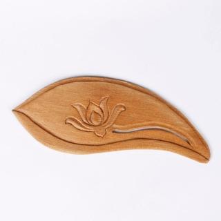 【荒木雕塑藝品】肖楠木蓮片木書籤