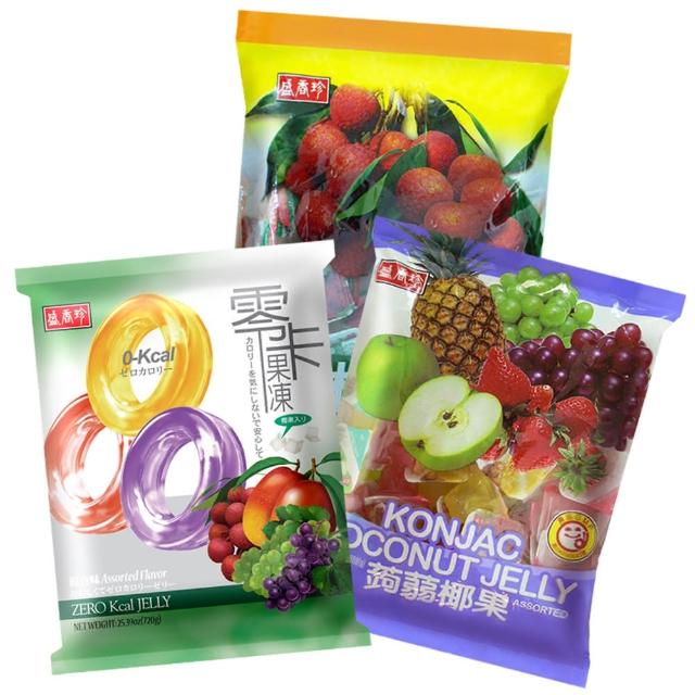 【盛香珍】零卡小果凍-綜合風味720g(包) 【盛香珍】零卡小果凍-綜合風味720g(包)