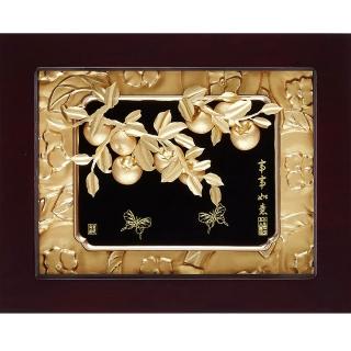 【開運陶源】純金萬柿如意系列(柿柿如意)