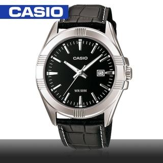 【CASIO 卡西歐】大錶面紳士簡約時尚男錶(MTP-1308L)